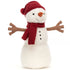 Jellycat: Teddy Snowman mascot 34 cm