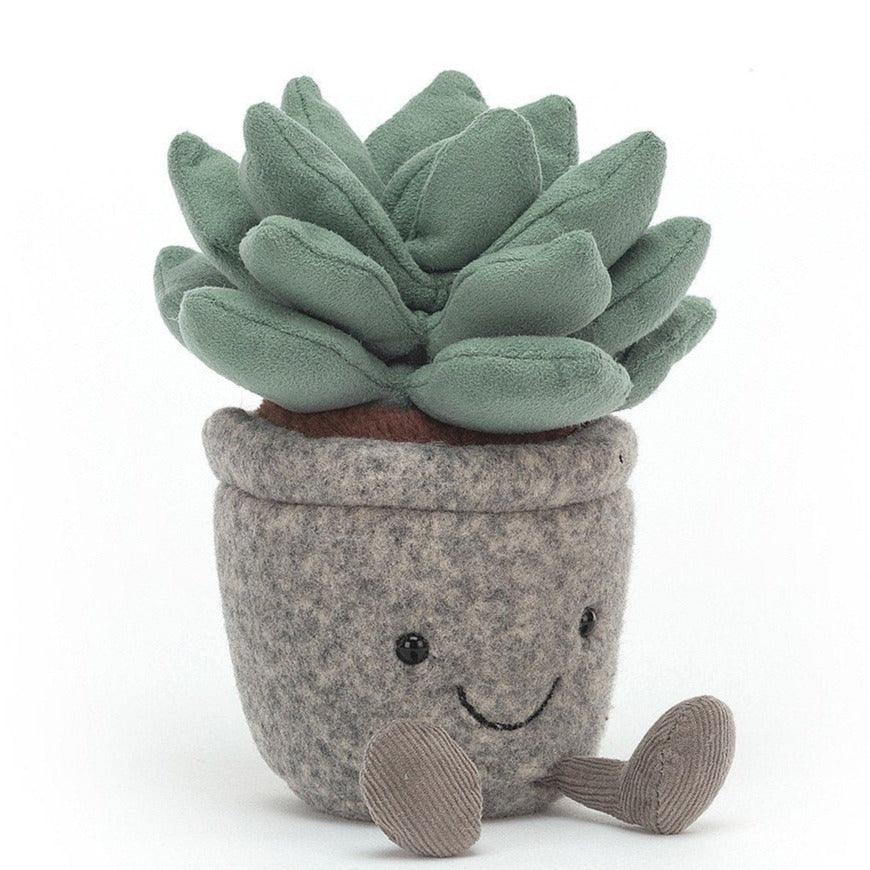 Jellycat: Silly Succulent Azulita 16 cm pot mascot