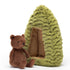Jellycat: Fauna Floresta Mascote de Urso 19 cm