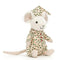 Jellycat: Merry Mouse Bedtime mascot 18 cm