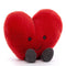 Jellycat: Srdce maskota zábavní červené srdce 17 cm