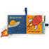 Jellycat: fabric booklet space Zoom To The Moon