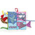 Jellycat: broșură de țesătură cu cozi curcubeu