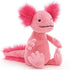 JellyCat: Alice Axolotl kuscheliger Spielzeug Axolotl 27 cm