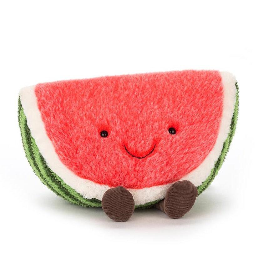Jellycat: Watermelon Amuseable Диня за пухкав играчка 28 см