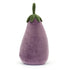 Jellycat: Vivacious λαχανικών μελιτζάνα με μελιτζάνα 40 cm