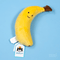 Jellycat: pasakains augļu banāns mīļi banāns 17 cm