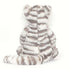 Jellycat: пухкав бял тигър Срамежлив снежен тигър 31 см