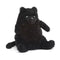 Jellycat: Amore sort kat kælen 15 cm