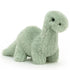 Jellycat: Fossilly Brontosaurus 8 cm Dino Cudly Toy
