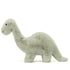 Jellycat: Fossilly Brontosaurus 8 см динозавър играчка за гушкане