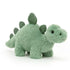 Jellycat: Fossilly Stegosaurus 8 cm dino cvildly igračka