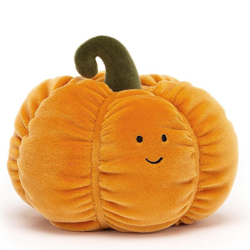 Jellycat: Vivacious Pumpkin 14 cm nuttet græskar
