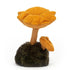 Jellycat: Divlja priroda Chanterelle gljiva supusna igračka 16 cm
