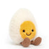 Jellycat: χαριτωμένο διασκεδαστικό βρασμένο αυγό 14 cm