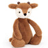 Jellycat: bashful fawn 31 cm briežu mīļu rotaļlieta