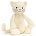 Jellycat: bashful kremo kačiukas 31 cm katė Cuddly žaislas