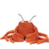 Jellycat: Crispin crab hugger 15 cm
