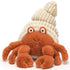 Jellycat: Herman krabbe kæletøj 29 cm