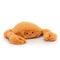 Jellycat: Cuddly krabų sensacingos jūros gėrybės 10 cm