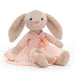 Jellycat: Cuddly Bunny mekko Lottie Bunny Ballet 17 cm