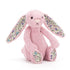 Jellycat: Cuddly Bunny -kuvioiset korvat Bashful Bunny 18 cm