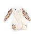 JELLYCAT: Cuddly Bunny mönstrade öron bashful kanin 18 cm