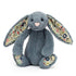 Jellycat: Cuddly Bunny Petterned Oueren Bhackhaft Bunny 18 cm