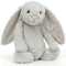 Jellycat: nuttede kaninmønstrede ører Bashful Bunny 31 cm