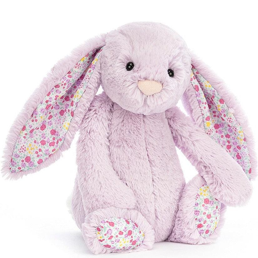 Jellycat: ljubka zajčka z vzorčastimi ušesi Bashful Bunny 31 cm