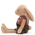 Jellycat: Pedlar Bunny 31 cm mīlīgs trusis