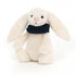 Jellycat: Шал за гушкане Bashful Snuggle Bunny 15 см