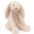 Jellycat: Wurly Bunny 39 cm cuddly bunny.