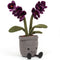 Jellycat: Kudss podiņš uzklausāmu orhideju 29 cm