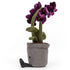 Jellycat: fleur en pot câlin orchidée amusante 29 cm