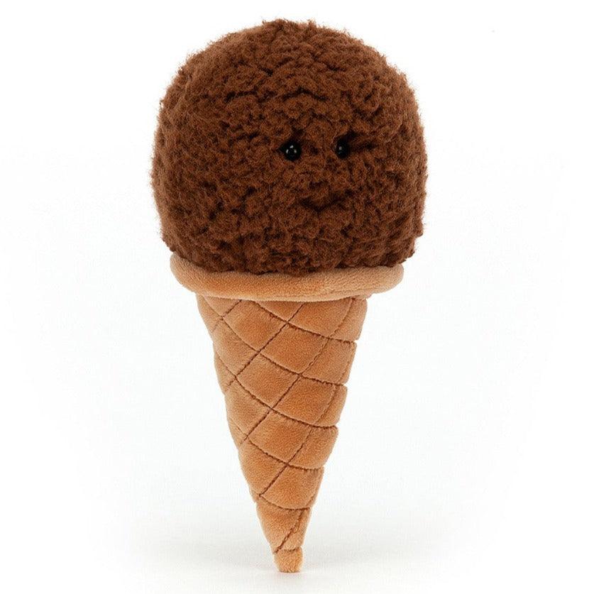 Jellycat: Chocolate ice cream cuddly Irresistible Ice Cream 18 cm