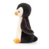 Jellycat: mīlīgi mazs pingvīnu bashful pingvīns 16 cm