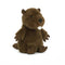 Jellycat: Nippit Beaver 13 cm mini bebru mīlīga rotaļlieta