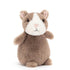 Jellycat: Huggable Mini Hamster Happy Nutmeg hrček 15 cm