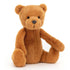 Jellycat: Ginger Bear fofdly Bear 17 cm