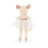 Jellycat: pelemista de bailarina ratón Etoile Mouse 20 cm