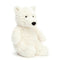 Jellycat: Edmund Cream Bear 26 cm jääkaru kaisus mänguasi