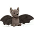 JELLYCAT: coccoloso pipistrello wraptabat marrone 16 cm.