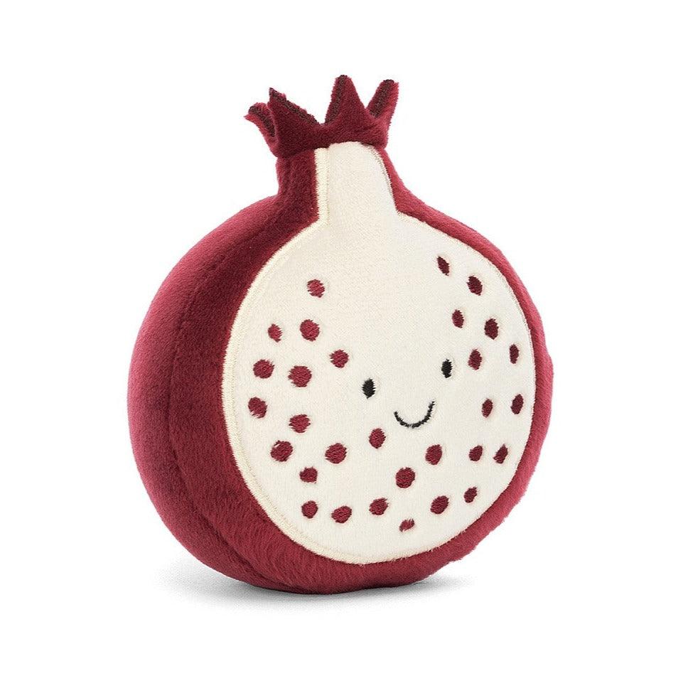 Jellycat: vapustav puuvilja granaatõuna kaisus mänguasi 9 cm