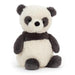 Jellycat: Kudsdly panda zemesrieksts 20 cm