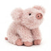 Jellycat: Curvie Pig 24 cm Cuddly Cracked Kiaulė
