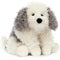 Jellycat: Floofie Sheepdog пухкаво куче 40 см