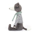Jellycat: Cuddly Dog στο πουλόβερ και το Scarf Greyhound Beatnik Buddy Whippet 27 cm