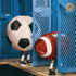 Jellycat: Huvittava urheilujalkapallo pehmoinen pallo 23 cm
