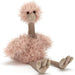 Jellycat: Bonbon Ostrich chick hugger 25 cm